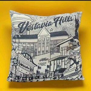 Vestavia Hills 16"×16" Throw Pillow Birmingham Alabama Landmark Art GUC READ